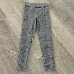 American Eagle plaid leggings, womens size S